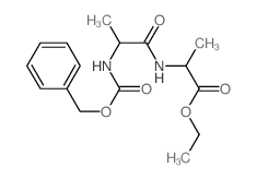 L-Alanine, N-[(phenylmethoxy)carbonyl]-L-alanyl-, ethyl ester (9CI) 结构式