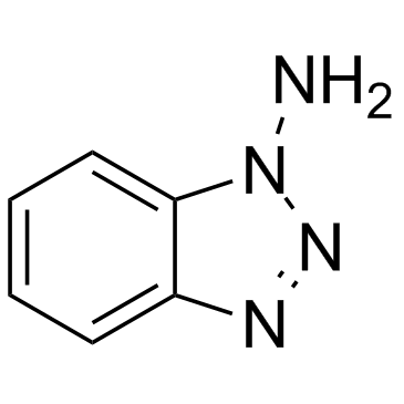 1-氨基苯并三唑 结构式