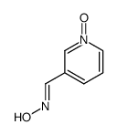 3-吡啶甲醛肟-1-氧化物 结构式