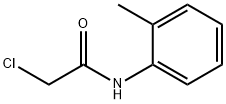 2-氯-N-(2-甲基苯基)乙酰胺 结构式