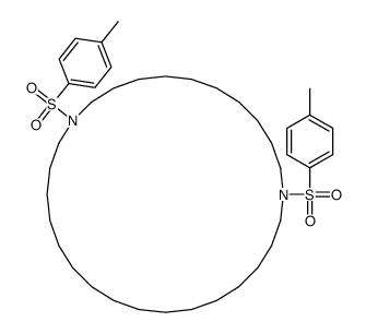 1,12-二氮杂环二十八烷-1,12-二基双(对甲苯磺酰胺) 结构式
