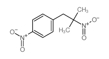 1-(2-甲基-2-硝基丙基)-4-硝基苯 结构式