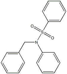 N-苄基-N-苯基苯磺酰胺 结构式