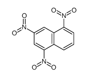 1,3,5-三硝基萘 结构式