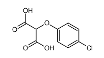 2-(4-氯苯氧基)丙二酸 结构式