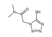 2,5-二氢-N,N-二甲基-5-硫代-1H-四氮唑-1-乙酰胺 结构式