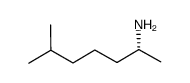 (R)-6-甲基庚烷-2-胺 结构式