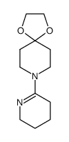 1,4-Dioxa-8-azaspiro[4.5]decane, 8-(3,4,5,6-tetrahydro-2-pyridinyl)- 结构式