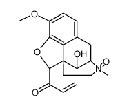 7,8-didehydro-4,5a-epoxy-14-hydroxy-3-methoxy-17-methylmorphinan-6-one-N-oxide 结构式