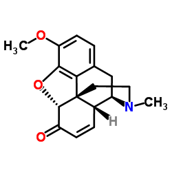 可待因酮 结构式