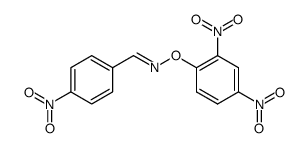 (E)-4-硝基苯甲醛 O-(2,4-二硝基苯基)肟 结构式