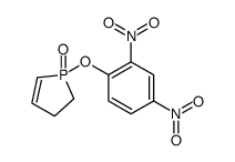 1H-Phosphole, 1-(2,4-dinitrophenoxy)-2,3-dihydro-, 1-oxide 结构式