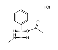O-乙酰基伪麻黄碱盐酸盐 结构式