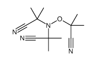 2,2'-[(1-氰基-1-甲基乙氧基)亚氨基]双(2-甲基丙腈) 结构式