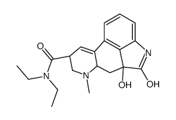 2-氧代-3-羟基麦角酸二乙酰胺溶液 结构式