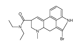2-溴麦角酸二乙基酰胺 结构式