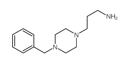 1-(3-氨基丙基)-4-苄基哌嗪 结构式