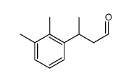 β,2,3-三甲基苯丙醛 结构式