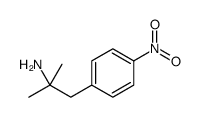 α,α-二甲基-4-硝基苯乙胺 结构式