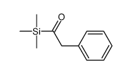 2-苯基-1-(三甲基硅基)乙酮 结构式
