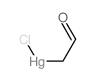 chloro-(2-oxoethyl)mercury 结构式
