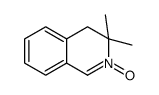 3,4-二氢-3,3-二甲基异喹啉 2-氧化物 结构式