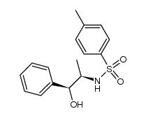 Benzenesulfonamide, N-[(1R,2R)-2-hydroxy-1-methyl-2-phenylethyl]-4-methyl-, rel- 结构式