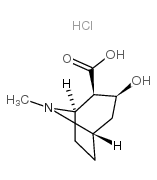 芽子碱盐酸盐溶液 结构式