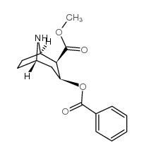 Norcocaine Hydrochloride 结构式