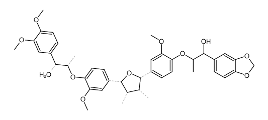 三白脂素 B 结构式