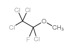 1,2,2,2-TETRACHLORO-1-FLUOROETHYL METHYL ETHER 结构式