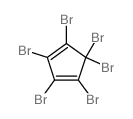 全溴环戊二烯-1,3-二烯 结构式