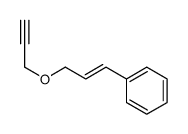 Benzene, [3-(2-propynyloxy)-1-propenyl]- 结构式