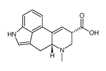 异麦角酰二乙胺 结构式