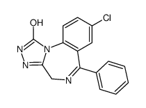 1-氧代艾司唑仑 结构式