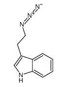 3-(2-叠氮乙基)-1H-吲哚 结构式