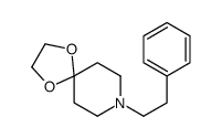 8-苯乙基-1,4-二氧杂-8-氮杂螺[4.5]癸烷 结构式