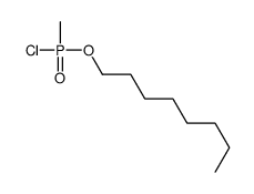 Phosphonochloridic acid, methyl-, octyl ester (9CI) 结构式