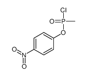 Phosphonochloridic acid, methyl-, 4-nitrophenyl ester (9CI) 结构式