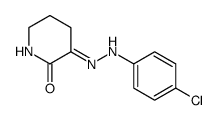 2,3-Piperidinedione, 3-[(4-chlorophenyl)hydrazone] (9CI) 结构式