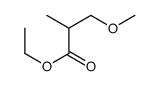 3-甲氧基-2-甲基丙酸乙酯 结构式