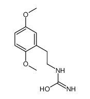(2,5-Dimethoxyphenethyl)urea 结构式