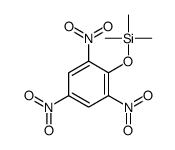 Silane, trimethyl(2,4,6-trinitrophenoxy)- 结构式