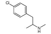 p-Aminomethamphetamine 结构式