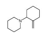 1-(2-亚甲基环己基)哌啶 结构式