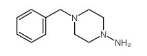 4-苄基哌嗪-1-胺 结构式