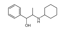 α-[1-(环己基氨基)乙基]苯甲醇 结构式