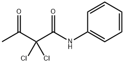 2,2-二氯-3-氧代-N-苯基丁酰胺 结构式