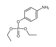 4-氨基苯基二乙基磷酸酯 结构式