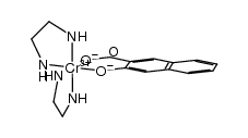 Chromium(1+), bis(1,2-ethanediamine-κN1,κN2)[3-(hydroxy-κO)-2-naphthalenecarboxylato(2-)-κO]-, (OC-6-33)- 结构式
